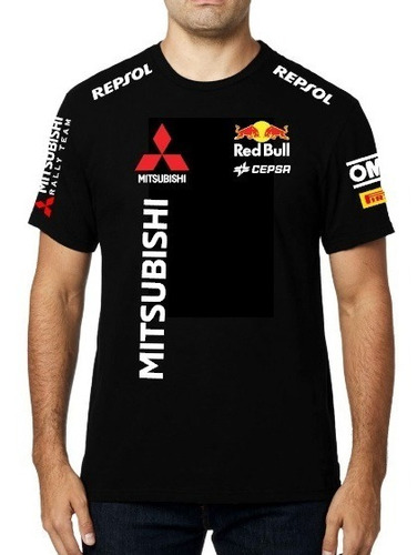 Polera Mitsubishi Motors 100% Algodon