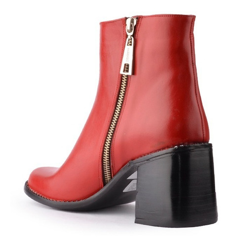 Botines Botinetas Botas De Mujer De Cuero Upsala - Ferraro