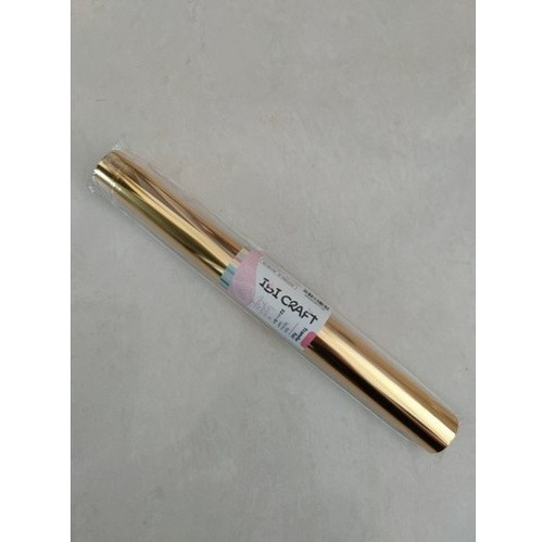 Rollo Foil Reactivo Para Toner 0.32x5 Mts : Color Oro