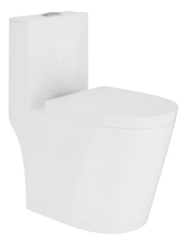 Vaso Sanitário Monobloco Caixa Acoplada Completo Privada Cor Branco Tubrax - VAB0003