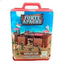 Comprar Forte Apache Batalha Luxo Figuras Pintadas - Gulliver 0062