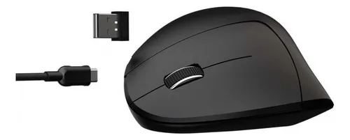Mouse Vertical Netmak Inalambrico Recargable Ergonomico Usb