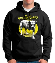 Comprar Polera Con Capucha Personalizada Motivo Alice In Chains 02