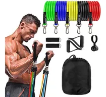 Comprar Kit Elásticos Extensores 11 Peças, Musculação, Yoga, Pilates