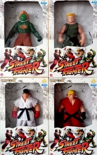 BONECO GUILE STREET FIGHTER OFICIAL CAPCOM / ANJO BRINQUEDOS (4/4