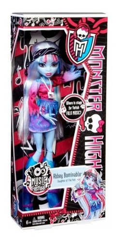 Monster High Abbey Musical Festival, Nueva En Caja Y Sellada