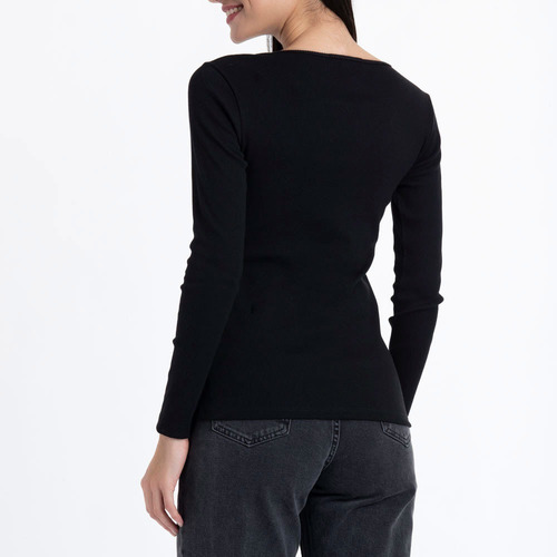 Camiseta Mujer Lady Genny Cotton Rib