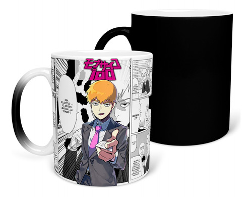 Reigen Mob Psycho 100 Taza Mágica Personalizada Anime 3