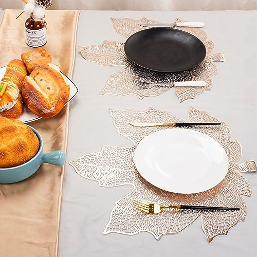 Posavasos De Hojas De Otoño Juego De 8, Posavasos De Acción