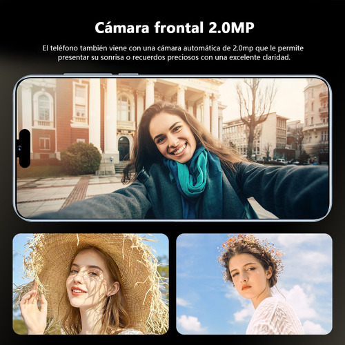 Teléfonos Inteligentes Android Baratos I15 Pro Max 5.0 Pulgadas Ram1gb Y Rom16gb