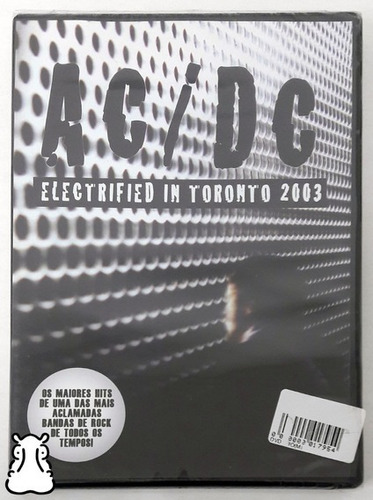 Ac/dc Electrified In Toronto 2003 Dvd Original Lacrado