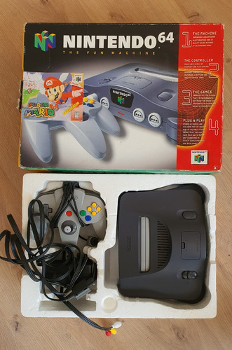 Nintendo 64 Standard Color Negro (incluye Control Original)