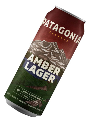 Cerveza Patagonia Amber Lager Lata 473ml X24