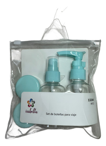 4 Botellas De Viaje, Recipientes De Botellas De Viaje