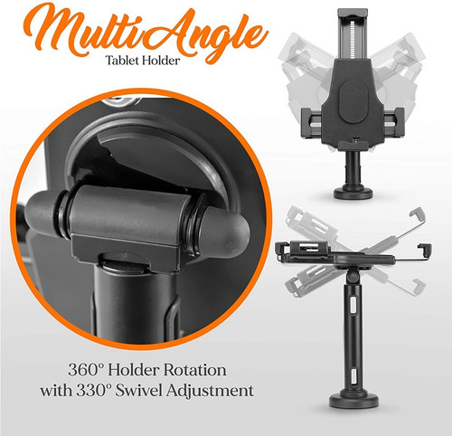 Soporte Universal Anti-robo Para Tablet, Negro