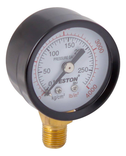Manometro Uso General 1-1/2 - 1/8 Npt Inferior 4000psi