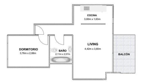 Imagen 16 de 16 de Depto En Venta Urquiza Joven 2 Amb Balcon Parrilla (507210901)