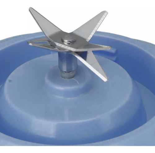 Mixer Batidor Portátil De Frutas Con Conexión Usb Color Azul