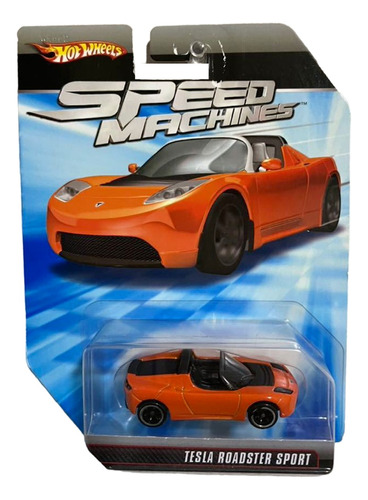 Tesla Roadster Sport Speed Machines 2010 Hot Wheels 1/64