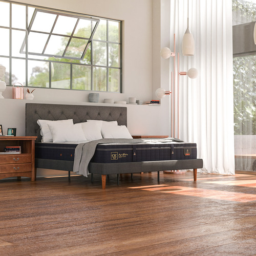Cama Europea Azul