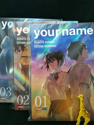 Your Name Manga Tomo 1, 2 Y 3 Completo! + Envío