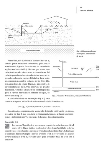 Exercícios De Mecânica Dos Solos, De Ribeiro Henriques., Vol. 1. Editorial Editora Oficina De Textos, Capa Mole Em Português