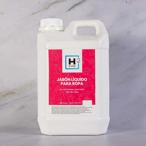 Jabón Para La Ropa 5 Litros Biodegradable-sin Sulfatos