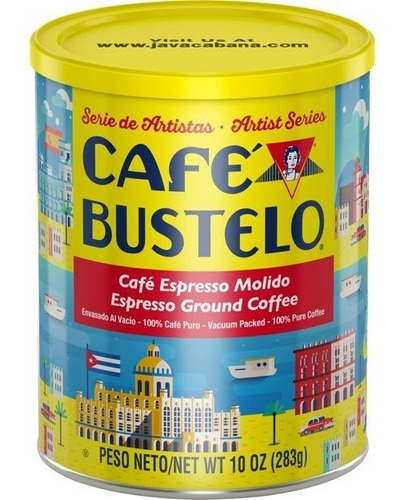 Café Bustelo 283 Grs Molido Tostado Oscuro Estilo Espresso