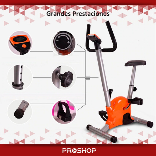 Bicicleta Fija Spinning Bici Profesional Fitness Indoor Reforzada Premium Y En Cuotas Sin Interes
