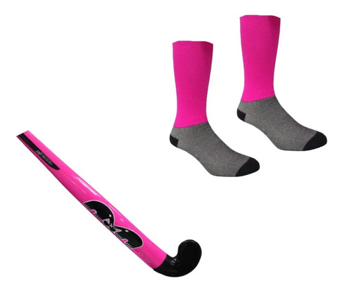 Palo Nena Hockey Madera Tk Midi Fu + Medias Hockey Nena