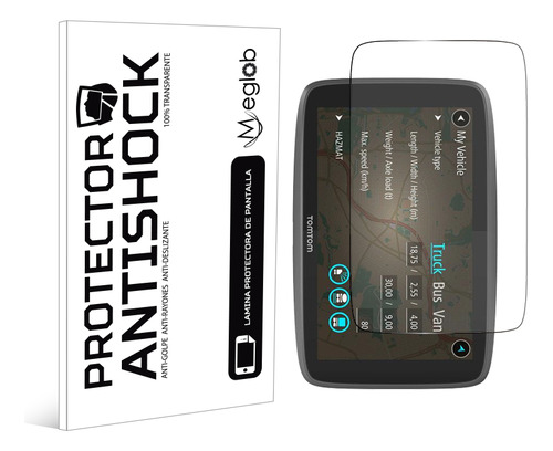 Protector Pantalla Antishock Para Tomtom Go 6250