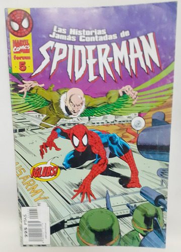 Las Historias Jamás Contadas De Spiderman N°5 - Marvel (Usado)