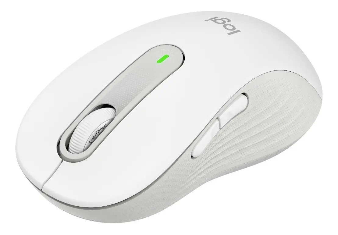 Mouse Sem Fio Logitech Signature M650 L- Branco no Mercado Livre