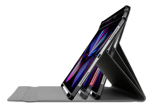 Case Flip + Teclado Abnt2 Para Lenovo Tab P12 - Tela 12.7