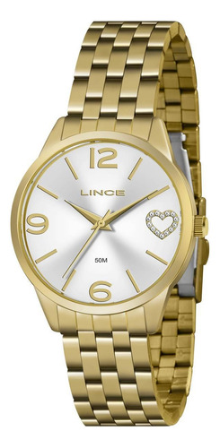Relógio Lince Feminino Ref: Lrg4717l S2kx Casual Dourado