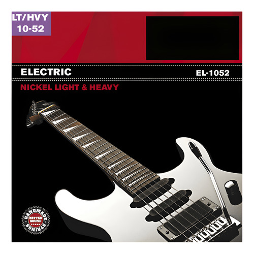 Stagg Cuerdas 10-52 Light / Heavy Para Guitarra Eléctrica
