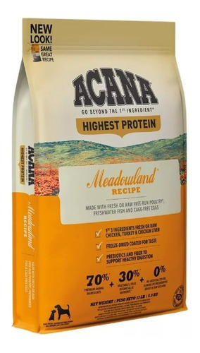 Acana Meadowland Perros, 11.4 Kg , Envío Gratis Todo Chile !