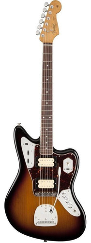 Kurt Cobain Jaguar® Fender Color 3-color Sunburst Material Del Diapasón Palo De Rosa Orientación De La Mano Diestro