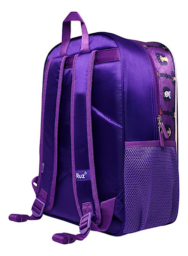 Mochila Unisex Disney 177315 Textil Morado Color Púrpura