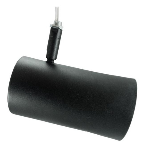Lampara Techo Artefacto Iluminacion Cabezal Movil Apto Led Estructura Negro