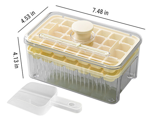 Bandeja Para Cubitos De Hielo R Ice Trays Con Tapa Y Papeler