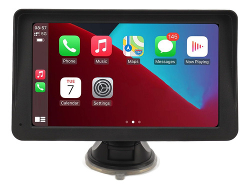 Reproductor Mp5 Inalámbrico Carplay Para Coche Hd De 7