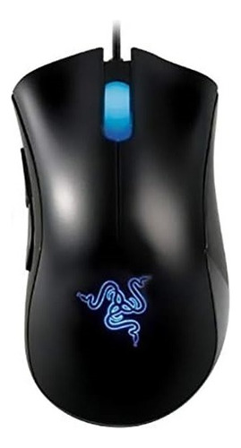 Mouse Razer Deathadder 3,5g 3500dpi C/synapse Preto Luz Azul
