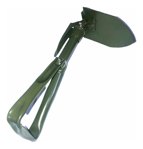 Pala Plegable Pico Sierra Para Camping Con Estuche Barril