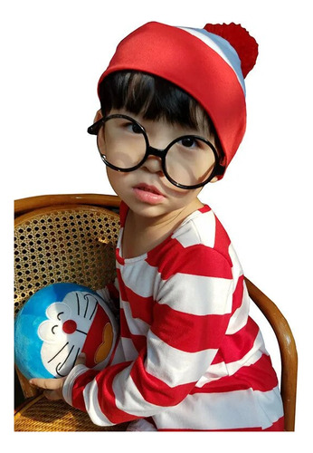 Padre-hijo ¿dónde Está Wally Costume Waldo Book Week Fancy D