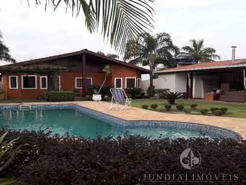 Imagem 4 de 20 de Chácara Para Venda No Ville Saint James I - Campo Limpo Paulista: Te1000 M², A/c 210 M²; Casa Térrea, Lazer, Estuda Troca Por Imóvel Em Jundiaí., - Ch00121 - 69681539