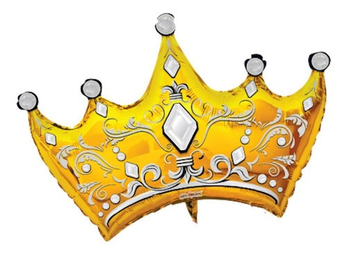 Globo Corona Princesa, Reina, Principe, Rey