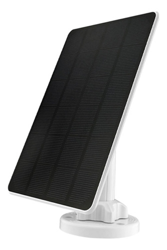 Panel Solar De 3w Para Cámara Exterior Micro Usb Y Usb C,