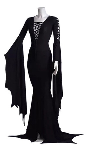 Disfraz De Bruja Fantasma Sexy Para Mujer Morticia Addam