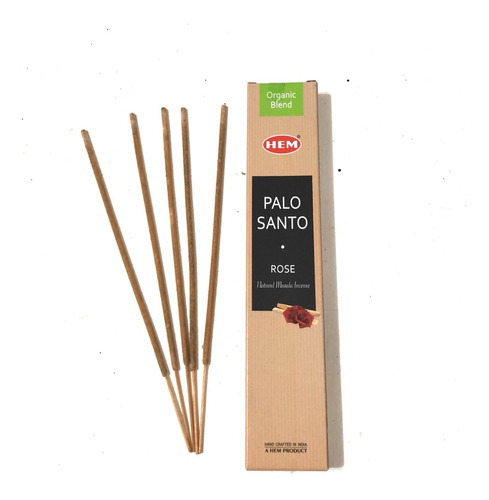 Sahumerios Hem Combinado Con Palo Santo Importado India X 12